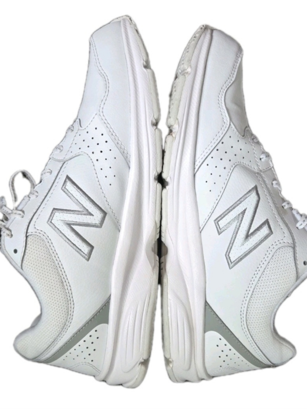 New Balance 411 White Wide Width Cross Trainer Sneakers Men's Sz 10.5 Wmns Sz 12 - Picture 5 of 13